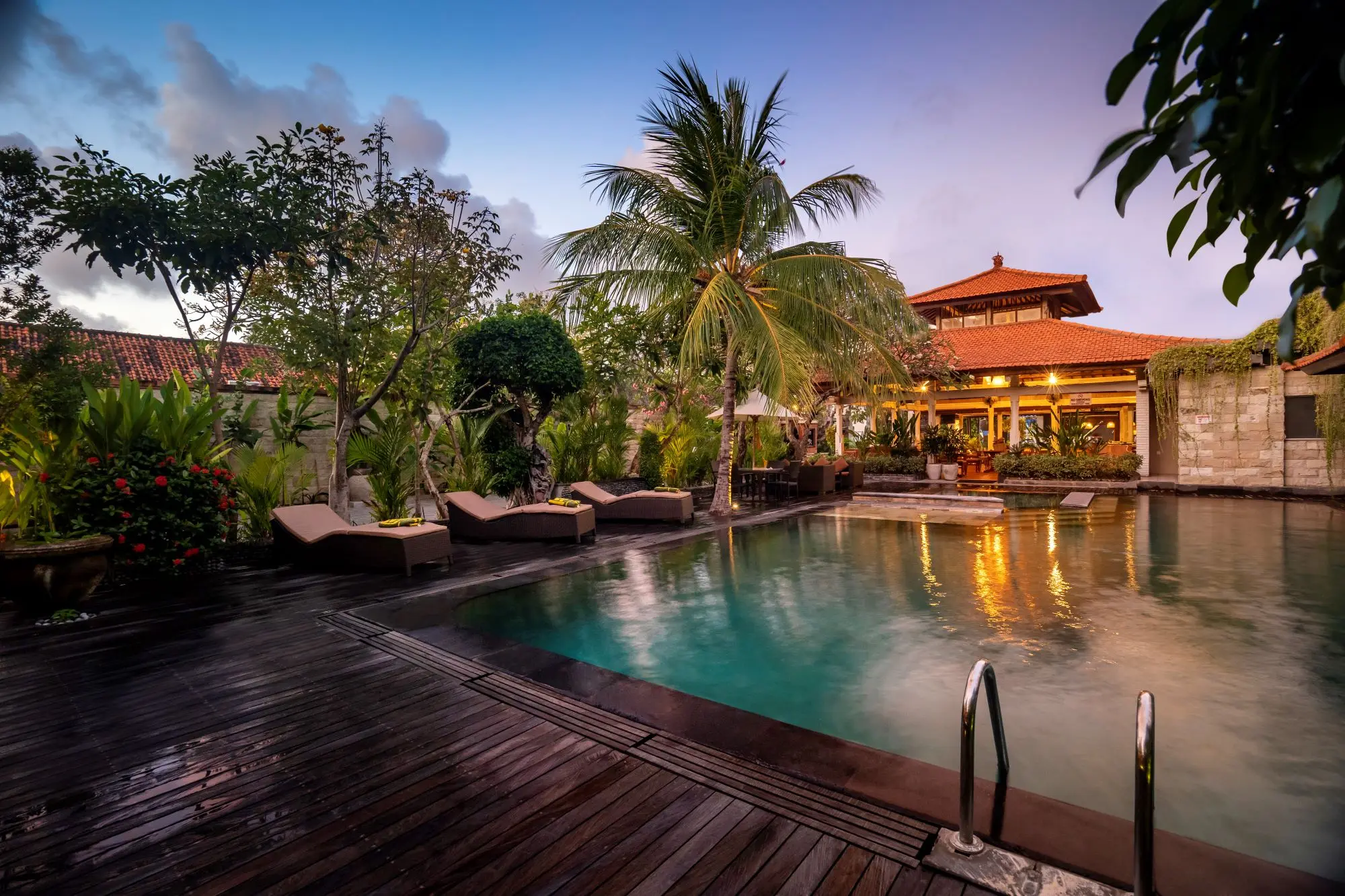 Swimming Pool in Adi Dharma Kuta Hotel